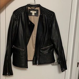 Leather jacket